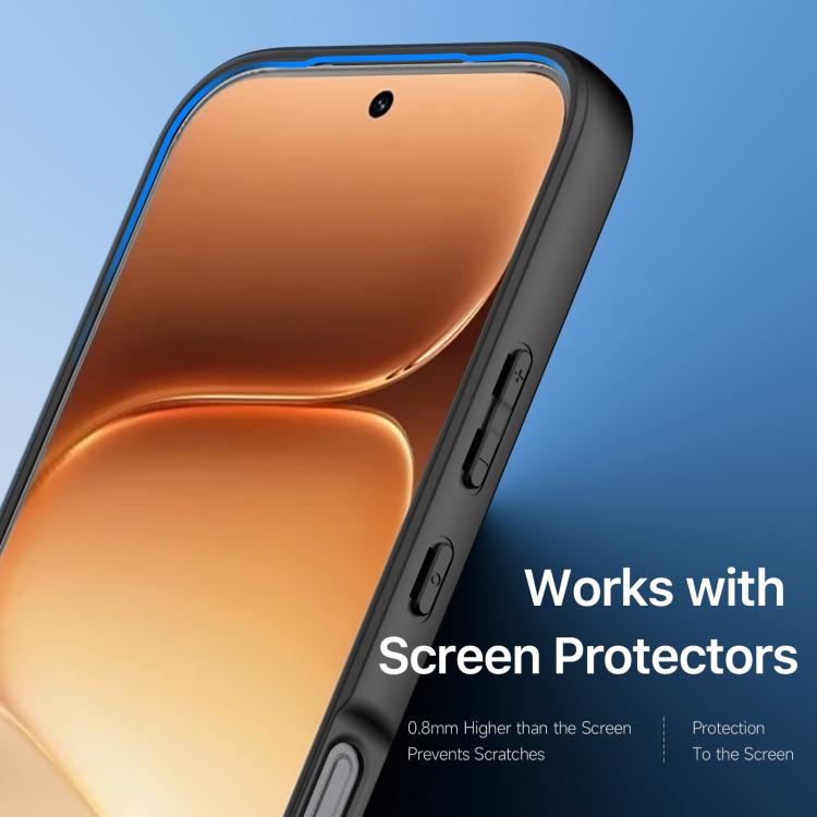 DUX DUCIS Aimo Series TPU + PC Frosted Feel เคสโทรศัพท์, For Honor 600 Pro Global, For Honor 600 Global, For Honor 600 Lite Global / X80i, For Honor Magic8 Pro Air 5G, For Honor Magic8 Lite / X9d / X70, For Honor Magic8 Pro, For Honor Magic8           ...