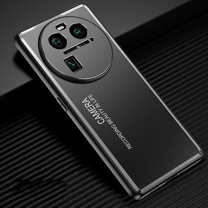 เคสโทรศัพท์โลหะ Frosted, For OPPO Find X6 Pro, For OPPO Find X6