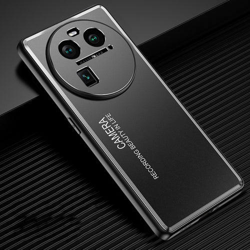 เคสโทรศัพท์โลหะ Frosted, For OPPO Find X6 Pro, For OPPO Find X6