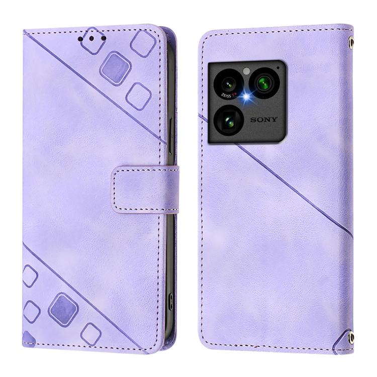 เคสโทรศัพท์หนังลายนูนที่ให้ความรู้สึกเหมือนผิวหนัง, For Sony Xperia 1 VIII, For Sony Xperia 10 VI, For Sony Xperia 1 VI, For Sony Xperia 5 VI, For Sony Xperia 5 V, For Sony Xperia 1 V, For Sony Xperia 10 V, For Sony Xperia 10 IV