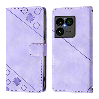 เคสโทรศัพท์หนังลายนูนที่ให้ความรู้สึกเหมือนผิวหนัง, For Sony Xperia 1 VIII, For Sony Xperia 10 VI, For Sony Xperia 1 VI, For Sony Xperia 5 VI, For Sony Xperia 5 V, For Sony Xperia 1 V, For Sony Xperia 10 V, For Sony Xperia 10 IV