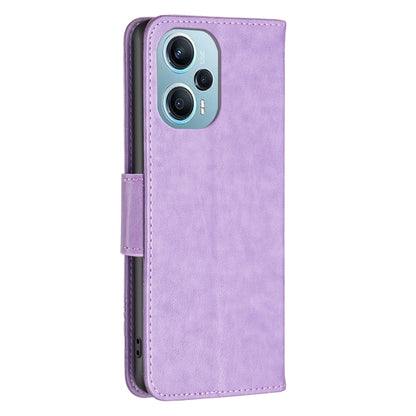เคสโทรศัพท์หนังพิมพ์ลายผีเสื้อสองตัว, For Xiaomi Poco F5 5G / Redmi Note 12 Turbo, For Xiaomi Redmi Note 12S 4G / Note 11, For Xiaomi Civi 3 5G