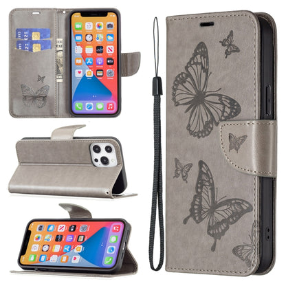 เคสโทรศัพท์หนังพิมพ์ลายผีเสื้อสองตัว, For Xiaomi Poco F5 5G / Redmi Note 12 Turbo, For Xiaomi Redmi Note 12S 4G / Note 11, For Xiaomi Civi 3 5G