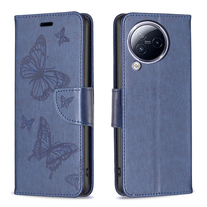 เคสโทรศัพท์หนังพิมพ์ลายผีเสื้อสองตัว, For Xiaomi Poco F5 5G / Redmi Note 12 Turbo, For Xiaomi Redmi Note 12S 4G / Note 11, For Xiaomi Civi 3 5G