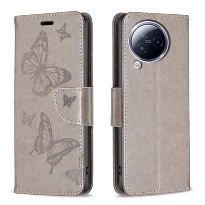 เคสโทรศัพท์หนังพิมพ์ลายผีเสื้อสองตัว, For Xiaomi Poco F5 5G / Redmi Note 12 Turbo, For Xiaomi Redmi Note 12S 4G / Note 11, For Xiaomi Civi 3 5G