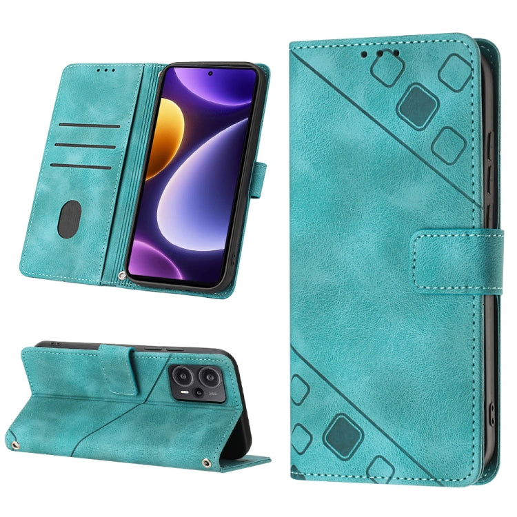 เคสโทรศัพท์หนังลายนูนที่ให้ความรู้สึกเหมือนผิวหนัง, For Xiaomi Redmi K70 / K70 Pro, For Xiaomi 13T, For Xiaomi Poco F5 5G/Redmi Note 12 Turbo, For Xiaomi Poco F5 Pro 5G/Redmi K60, For Xiaomi Redmi Note 12S 4G Global, For Xiaomi Poco C51 / A2+          ...