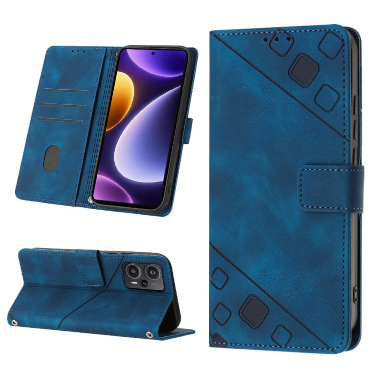 เคสโทรศัพท์หนังลายนูนที่ให้ความรู้สึกเหมือนผิวหนัง, For Xiaomi Redmi K70 / K70 Pro, For Xiaomi 13T, For Xiaomi Poco F5 5G/Redmi Note 12 Turbo, For Xiaomi Poco F5 Pro 5G/Redmi K60, For Xiaomi Redmi Note 12S 4G Global, For Xiaomi Poco C51 / A2+          ...