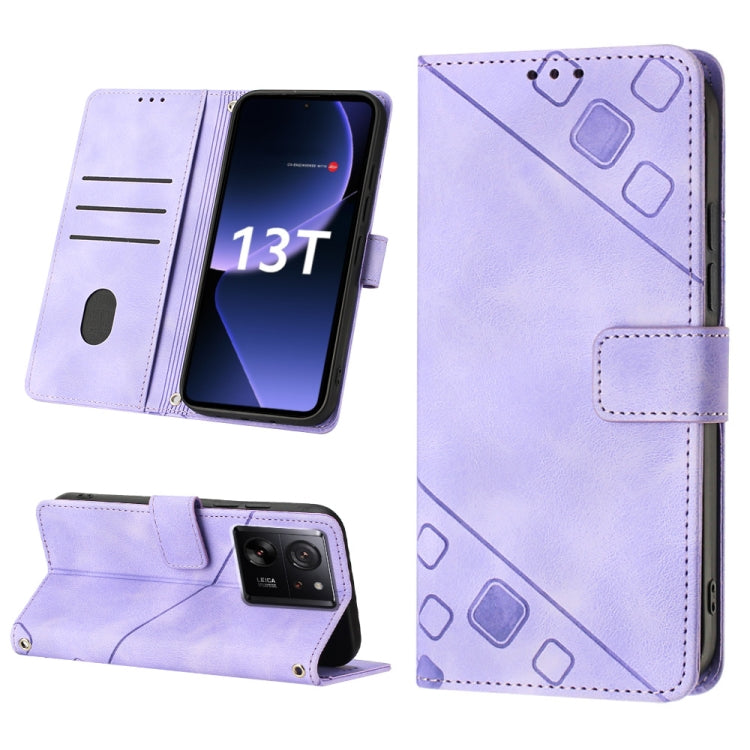เคสโทรศัพท์หนังลายนูนที่ให้ความรู้สึกเหมือนผิวหนัง, For Xiaomi Redmi K70 / K70 Pro, For Xiaomi 13T, For Xiaomi Poco F5 5G/Redmi Note 12 Turbo, For Xiaomi Poco F5 Pro 5G/Redmi K60, For Xiaomi Redmi Note 12S 4G Global, For Xiaomi Poco C51 / A2+          ...