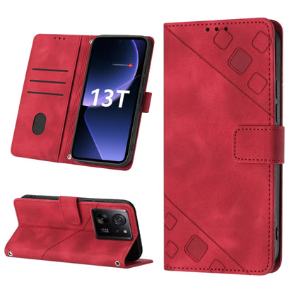 เคสโทรศัพท์หนังลายนูนที่ให้ความรู้สึกเหมือนผิวหนัง, For Xiaomi Redmi K70 / K70 Pro, For Xiaomi 13T, For Xiaomi Poco F5 5G/Redmi Note 12 Turbo, For Xiaomi Poco F5 Pro 5G/Redmi K60, For Xiaomi Redmi Note 12S 4G Global, For Xiaomi Poco C51 / A2+          ...