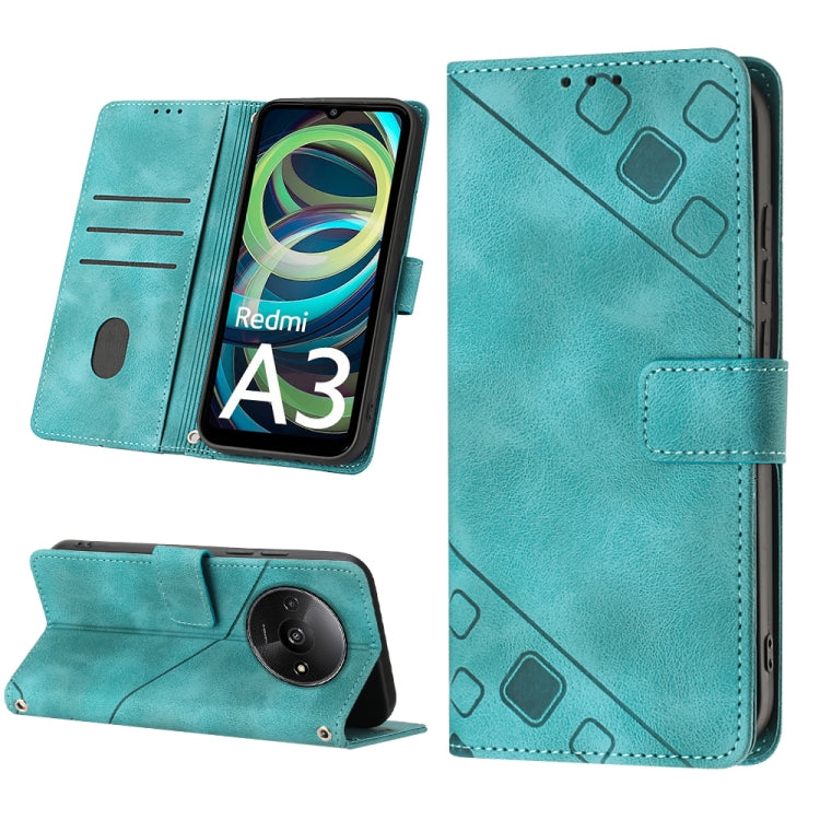 เคสโทรศัพท์หนังลายนูนที่ให้ความรู้สึกเหมือนผิวหนัง, For Xiaomi Poco F6, For Xiaomi Poco M6 Pro 4G, For Xiaomi Poco X6 Neo 5G Global, For Xiaomi Redmi A3, For Xiaomi Redmi Note 13 Pro 4G Global, For Xiaomi Redmi Note 13 4G Global, For Xiaomi Redmi K70E ...