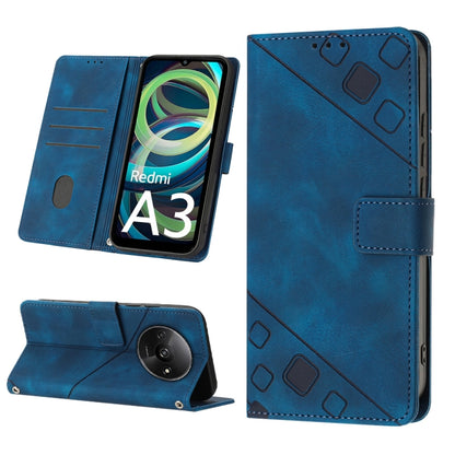เคสโทรศัพท์หนังลายนูนที่ให้ความรู้สึกเหมือนผิวหนัง, For Xiaomi Poco F6, For Xiaomi Poco M6 Pro 4G, For Xiaomi Poco X6 Neo 5G Global, For Xiaomi Redmi A3, For Xiaomi Redmi Note 13 Pro 4G Global, For Xiaomi Redmi Note 13 4G Global, For Xiaomi Redmi K70E ...