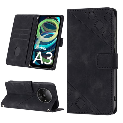 เคสโทรศัพท์หนังลายนูนที่ให้ความรู้สึกเหมือนผิวหนัง, For Xiaomi Poco F6, For Xiaomi Poco M6 Pro 4G, For Xiaomi Poco X6 Neo 5G Global, For Xiaomi Redmi A3, For Xiaomi Redmi Note 13 Pro 4G Global, For Xiaomi Redmi Note 13 4G Global, For Xiaomi Redmi K70E ...