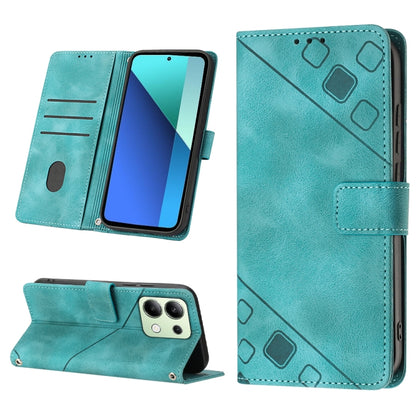 เคสโทรศัพท์หนังลายนูนที่ให้ความรู้สึกเหมือนผิวหนัง, For Xiaomi Poco F6, For Xiaomi Poco M6 Pro 4G, For Xiaomi Poco X6 Neo 5G Global, For Xiaomi Redmi A3, For Xiaomi Redmi Note 13 Pro 4G Global, For Xiaomi Redmi Note 13 4G Global, For Xiaomi Redmi K70E ...