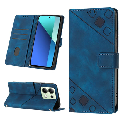 เคสโทรศัพท์หนังลายนูนที่ให้ความรู้สึกเหมือนผิวหนัง, For Xiaomi Poco F6, For Xiaomi Poco M6 Pro 4G, For Xiaomi Poco X6 Neo 5G Global, For Xiaomi Redmi A3, For Xiaomi Redmi Note 13 Pro 4G Global, For Xiaomi Redmi Note 13 4G Global, For Xiaomi Redmi K70E ...
