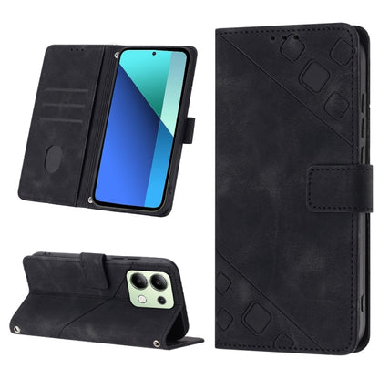 เคสโทรศัพท์หนังลายนูนที่ให้ความรู้สึกเหมือนผิวหนัง, For Xiaomi Poco F6, For Xiaomi Poco M6 Pro 4G, For Xiaomi Poco X6 Neo 5G Global, For Xiaomi Redmi A3, For Xiaomi Redmi Note 13 Pro 4G Global, For Xiaomi Redmi Note 13 4G Global, For Xiaomi Redmi K70E ...