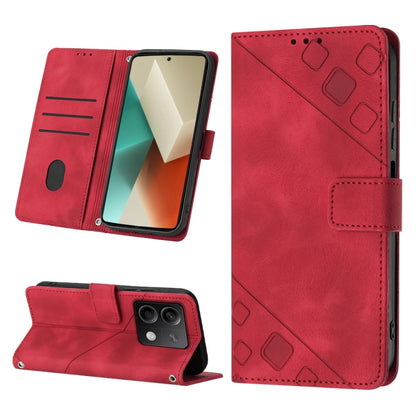 เคสโทรศัพท์หนังลายนูนที่ให้ความรู้สึกเหมือนผิวหนัง, For Xiaomi 14 Ultra, For Xiaomi 14 Pro, For Xiaomi 14, For Xiaomi Redmi Note 13 5G Global, For Xiaomi Redmi 13C, For Xiaomi Redmi Note 13 Pro+ 5G, For Xiaomi Redmi Note 13 Pro 5G Global               ...