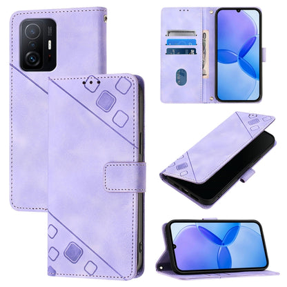 เคสโทรศัพท์หนังลายนูนที่ให้ความรู้สึกเหมือนผิวหนัง, For Xiaomi Civi 3, For Xiaomi Poco M5s / Redmi Note 11 SE India, For Xiaomi Poco X4 NFC 5G, For Xiaomi Redmi Note 11 Pro+ 5G EU, For Xiaomi Civi 1S, For Xiaomi Poco M4 Pro 5G / Redmi Note 11S 5G      ...