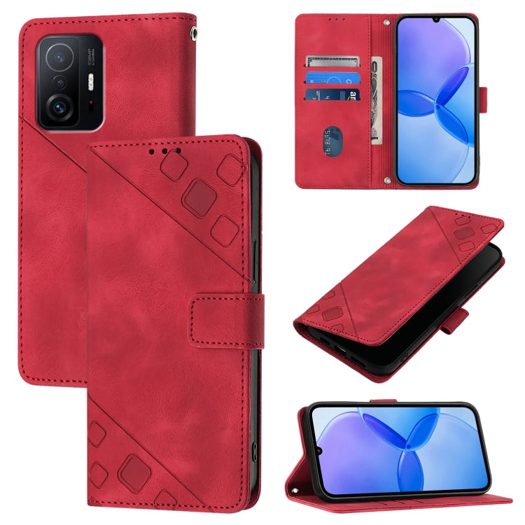 เคสโทรศัพท์หนังลายนูนที่ให้ความรู้สึกเหมือนผิวหนัง, For Xiaomi Civi 3, For Xiaomi Poco M5s / Redmi Note 11 SE India, For Xiaomi Poco X4 NFC 5G, For Xiaomi Redmi Note 11 Pro+ 5G EU, For Xiaomi Civi 1S, For Xiaomi Poco M4 Pro 5G / Redmi Note 11S 5G      ...
