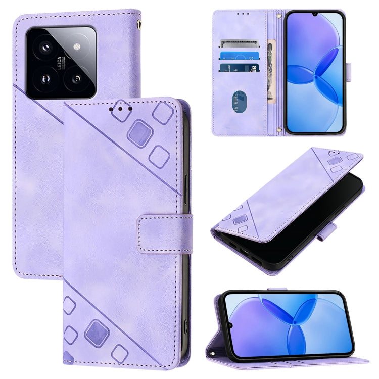 เคสโทรศัพท์หนังลายนูนที่ให้ความรู้สึกเหมือนผิวหนัง, For Xiaomi 14 Ultra, For Xiaomi 14 Pro, For Xiaomi 14, For Xiaomi Redmi Note 13 5G Global, For Xiaomi Redmi 13C, For Xiaomi Redmi Note 13 Pro+ 5G, For Xiaomi Redmi Note 13 Pro 5G Global               ...