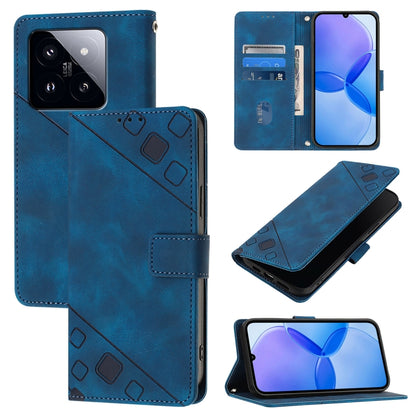 เคสโทรศัพท์หนังลายนูนที่ให้ความรู้สึกเหมือนผิวหนัง, For Xiaomi 14 Ultra, For Xiaomi 14 Pro, For Xiaomi 14, For Xiaomi Redmi Note 13 5G Global, For Xiaomi Redmi 13C, For Xiaomi Redmi Note 13 Pro+ 5G, For Xiaomi Redmi Note 13 Pro 5G Global               ...
