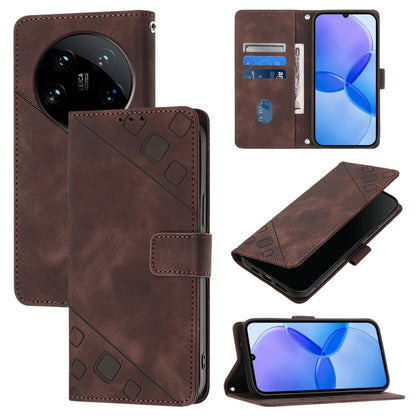 เคสโทรศัพท์หนังลายนูนที่ให้ความรู้สึกเหมือนผิวหนัง, For Xiaomi 14 Ultra, For Xiaomi 14 Pro, For Xiaomi 14, For Xiaomi Redmi Note 13 5G Global, For Xiaomi Redmi 13C, For Xiaomi Redmi Note 13 Pro+ 5G, For Xiaomi Redmi Note 13 Pro 5G Global               ...