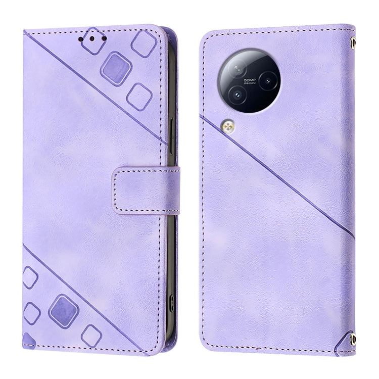 เคสโทรศัพท์หนังลายนูนที่ให้ความรู้สึกเหมือนผิวหนัง, For Xiaomi Civi 3, For Xiaomi Poco M5s / Redmi Note 11 SE India, For Xiaomi Poco X4 NFC 5G, For Xiaomi Redmi Note 11 Pro+ 5G EU, For Xiaomi Civi 1S, For Xiaomi Poco M4 Pro 5G / Redmi Note 11S 5G      ...
