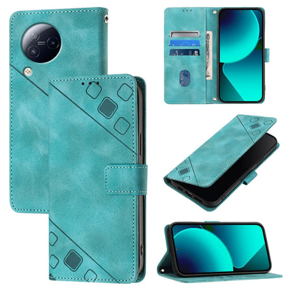 เคสโทรศัพท์หนังลายนูนที่ให้ความรู้สึกเหมือนผิวหนัง, For Xiaomi Civi 3, For Xiaomi Poco M5s / Redmi Note 11 SE India, For Xiaomi Poco X4 NFC 5G, For Xiaomi Redmi Note 11 Pro+ 5G EU, For Xiaomi Civi 1S, For Xiaomi Poco M4 Pro 5G / Redmi Note 11S 5G      ...