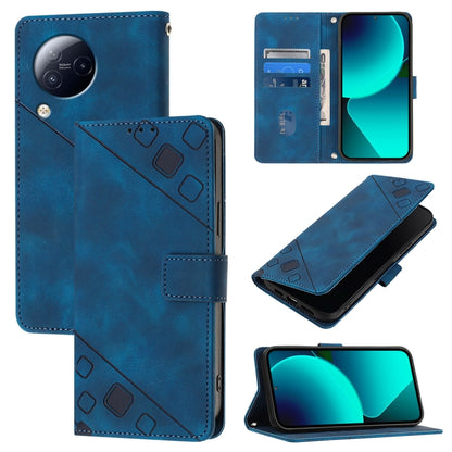 เคสโทรศัพท์หนังลายนูนที่ให้ความรู้สึกเหมือนผิวหนัง, For Xiaomi Civi 3, For Xiaomi Poco M5s / Redmi Note 11 SE India, For Xiaomi Poco X4 NFC 5G, For Xiaomi Redmi Note 11 Pro+ 5G EU, For Xiaomi Civi 1S, For Xiaomi Poco M4 Pro 5G / Redmi Note 11S 5G      ...