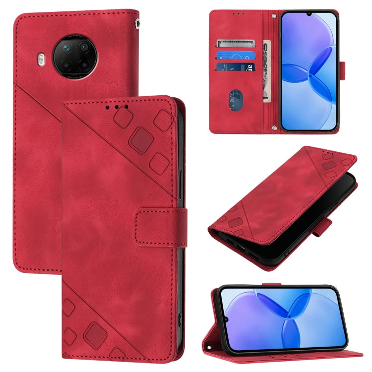 เคสโทรศัพท์หนังลายนูนที่ให้ความรู้สึกเหมือนผิวหนัง, For Xiaomi Mi 11 Pro, For Xiaomi Redmi Note 10 Pro 4G, For Xiaomi Poco M3 / Redmi 9 Power, For Xiaomi Redmi Note 9T Global, For Xiaomi Mi 11, For Xiaomi Redmi Note 9 4G / Redmi 10X 4G                 ...