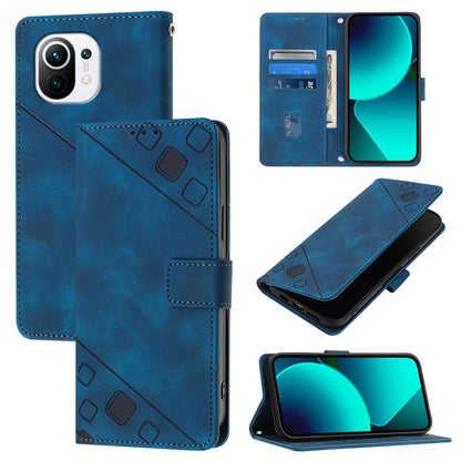 เคสโทรศัพท์หนังลายนูนที่ให้ความรู้สึกเหมือนผิวหนัง, For Xiaomi Mi 11 Pro, For Xiaomi Redmi Note 10 Pro 4G, For Xiaomi Poco M3 / Redmi 9 Power, For Xiaomi Redmi Note 9T Global, For Xiaomi Mi 11, For Xiaomi Redmi Note 9 4G / Redmi 10X 4G                 ...