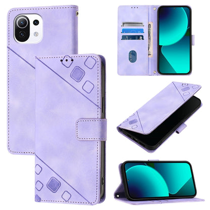 เคสโทรศัพท์หนังลายนูนที่ให้ความรู้สึกเหมือนผิวหนัง, For Xiaomi Redmi 9A / 9i / 9AT, For Xiaomi Poco M2 Global / Redmi 9, For Xiaomi Poco M3 Pro 5G / Redmi Note 10 5G, For Xiaomi Poco X3 GT, For Xiaomi Poco F3 / Redmi K40 / K40 Pro                      ...