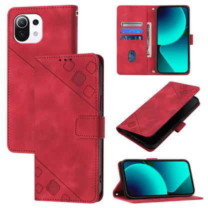 เคสโทรศัพท์หนังลายนูนที่ให้ความรู้สึกเหมือนผิวหนัง, For Xiaomi Redmi 9A / 9i / 9AT, For Xiaomi Poco M2 Global / Redmi 9, For Xiaomi Poco M3 Pro 5G / Redmi Note 10 5G, For Xiaomi Poco X3 GT, For Xiaomi Poco F3 / Redmi K40 / K40 Pro                      ...
