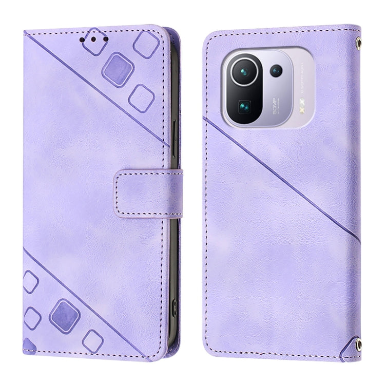 เคสโทรศัพท์หนังลายนูนที่ให้ความรู้สึกเหมือนผิวหนัง, For Xiaomi Mi 11 Pro, For Xiaomi Redmi Note 10 Pro 4G, For Xiaomi Poco M3 / Redmi 9 Power, For Xiaomi Redmi Note 9T Global, For Xiaomi Mi 11, For Xiaomi Redmi Note 9 4G / Redmi 10X 4G                 ...