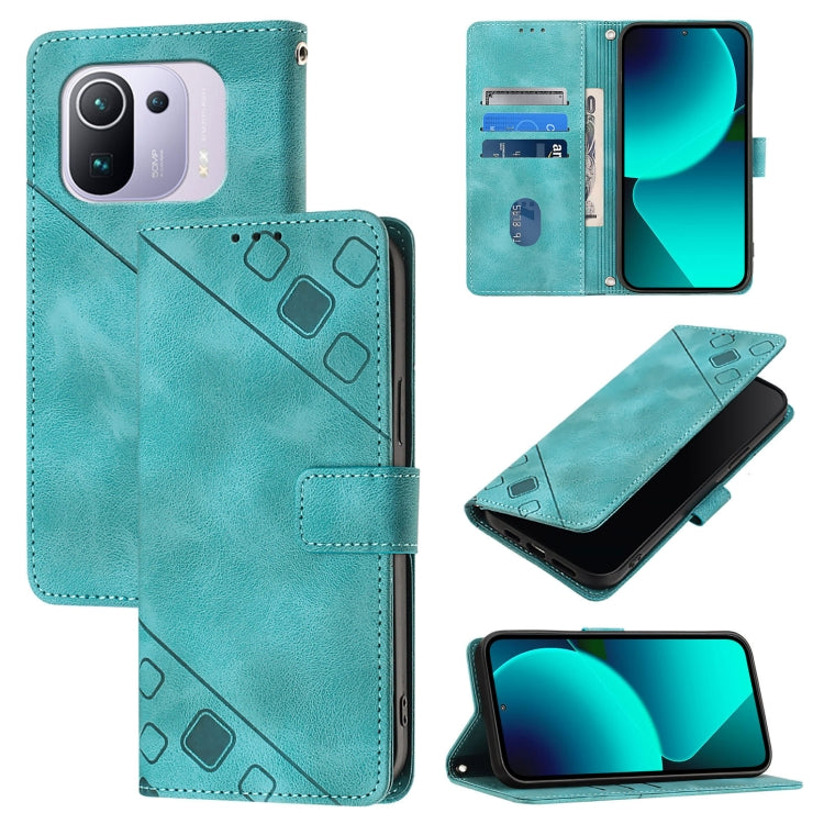 เคสโทรศัพท์หนังลายนูนที่ให้ความรู้สึกเหมือนผิวหนัง, For Xiaomi Mi 11 Pro, For Xiaomi Redmi Note 10 Pro 4G, For Xiaomi Poco M3 / Redmi 9 Power, For Xiaomi Redmi Note 9T Global, For Xiaomi Mi 11, For Xiaomi Redmi Note 9 4G / Redmi 10X 4G                 ...