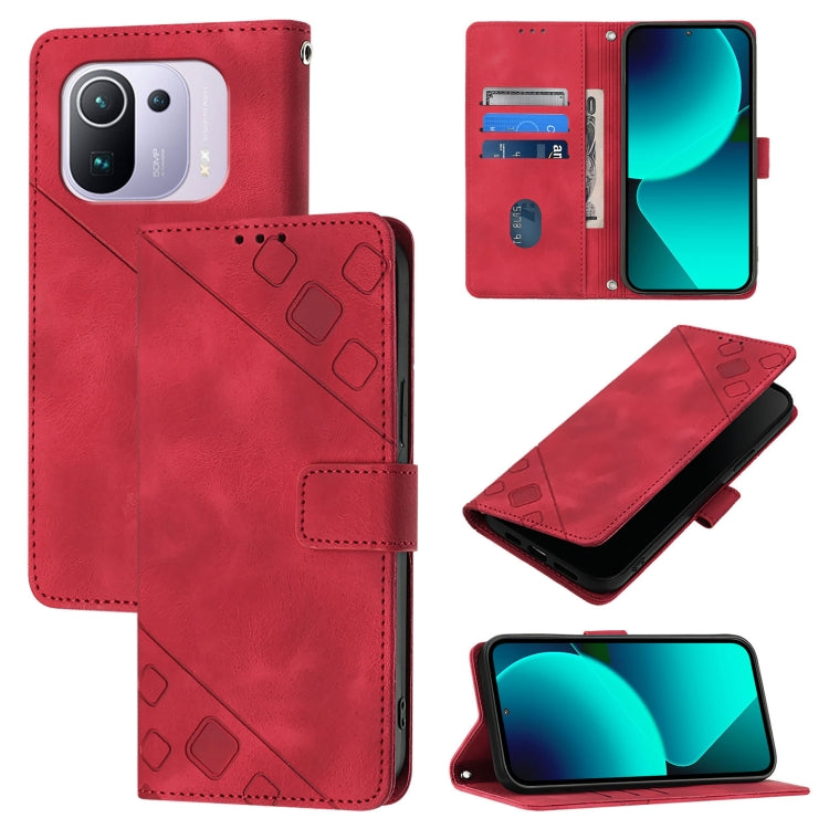 เคสโทรศัพท์หนังลายนูนที่ให้ความรู้สึกเหมือนผิวหนัง, For Xiaomi Mi 11 Pro, For Xiaomi Redmi Note 10 Pro 4G, For Xiaomi Poco M3 / Redmi 9 Power, For Xiaomi Redmi Note 9T Global, For Xiaomi Mi 11, For Xiaomi Redmi Note 9 4G / Redmi 10X 4G                 ...