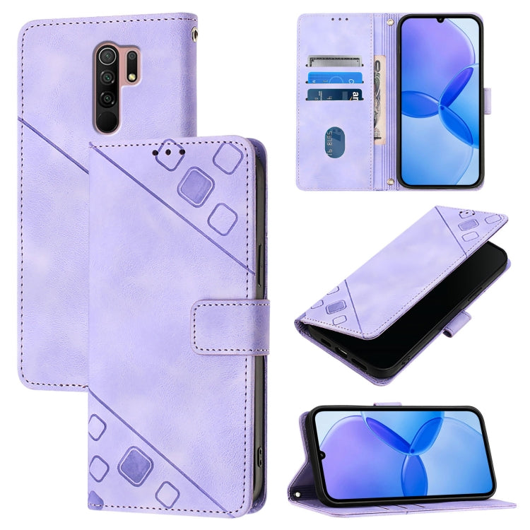 เคสโทรศัพท์หนังลายนูนที่ให้ความรู้สึกเหมือนผิวหนัง, For Xiaomi Redmi 9A / 9i / 9AT, For Xiaomi Poco M2 Global / Redmi 9, For Xiaomi Poco M3 Pro 5G / Redmi Note 10 5G, For Xiaomi Poco X3 GT, For Xiaomi Poco F3 / Redmi K40 / K40 Pro                      ...