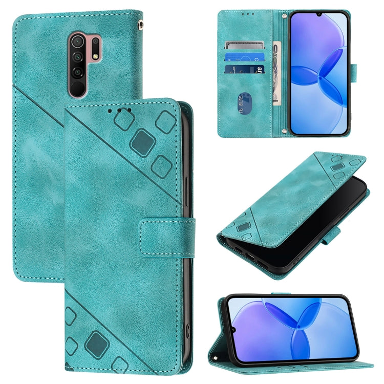 เคสโทรศัพท์หนังลายนูนที่ให้ความรู้สึกเหมือนผิวหนัง, For Xiaomi Redmi 9A / 9i / 9AT, For Xiaomi Poco M2 Global / Redmi 9, For Xiaomi Poco M3 Pro 5G / Redmi Note 10 5G, For Xiaomi Poco X3 GT, For Xiaomi Poco F3 / Redmi K40 / K40 Pro                      ...