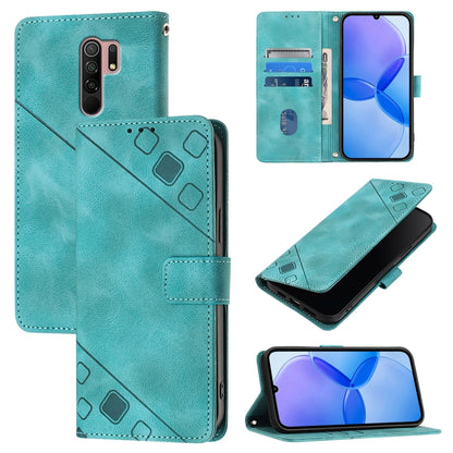 เคสโทรศัพท์หนังลายนูนที่ให้ความรู้สึกเหมือนผิวหนัง, For Xiaomi Redmi 9A / 9i / 9AT, For Xiaomi Poco M2 Global / Redmi 9, For Xiaomi Poco M3 Pro 5G / Redmi Note 10 5G, For Xiaomi Poco X3 GT, For Xiaomi Poco F3 / Redmi K40 / K40 Pro                      ...