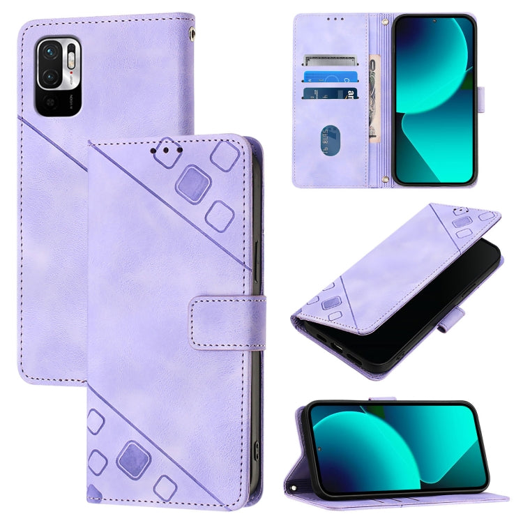 เคสโทรศัพท์หนังลายนูนที่ให้ความรู้สึกเหมือนผิวหนัง, For Xiaomi Redmi 9A / 9i / 9AT, For Xiaomi Poco M2 Global / Redmi 9, For Xiaomi Poco M3 Pro 5G / Redmi Note 10 5G, For Xiaomi Poco X3 GT, For Xiaomi Poco F3 / Redmi K40 / K40 Pro                      ...