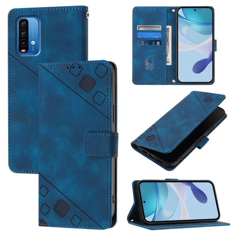 เคสโทรศัพท์หนังลายนูนที่ให้ความรู้สึกเหมือนผิวหนัง, For Xiaomi Mi 11 Pro, For Xiaomi Redmi Note 10 Pro 4G, For Xiaomi Poco M3 / Redmi 9 Power, For Xiaomi Redmi Note 9T Global, For Xiaomi Mi 11, For Xiaomi Redmi Note 9 4G / Redmi 10X 4G                 ...