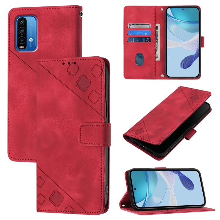เคสโทรศัพท์หนังลายนูนที่ให้ความรู้สึกเหมือนผิวหนัง, For Xiaomi Mi 11 Pro, For Xiaomi Redmi Note 10 Pro 4G, For Xiaomi Poco M3 / Redmi 9 Power, For Xiaomi Redmi Note 9T Global, For Xiaomi Mi 11, For Xiaomi Redmi Note 9 4G / Redmi 10X 4G                 ...