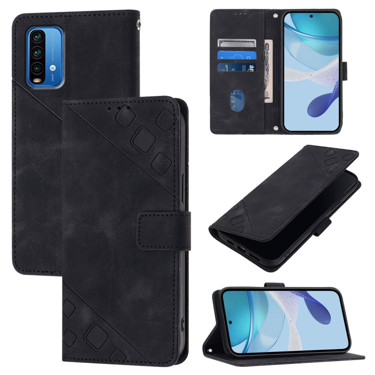 เคสโทรศัพท์หนังลายนูนที่ให้ความรู้สึกเหมือนผิวหนัง, For Xiaomi Mi 11 Pro, For Xiaomi Redmi Note 10 Pro 4G, For Xiaomi Poco M3 / Redmi 9 Power, For Xiaomi Redmi Note 9T Global, For Xiaomi Mi 11, For Xiaomi Redmi Note 9 4G / Redmi 10X 4G                 ...