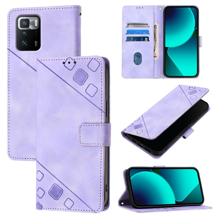 เคสโทรศัพท์หนังลายนูนที่ให้ความรู้สึกเหมือนผิวหนัง, For Xiaomi Redmi 9A / 9i / 9AT, For Xiaomi Poco M2 Global / Redmi 9, For Xiaomi Poco M3 Pro 5G / Redmi Note 10 5G, For Xiaomi Poco X3 GT, For Xiaomi Poco F3 / Redmi K40 / K40 Pro                      ...