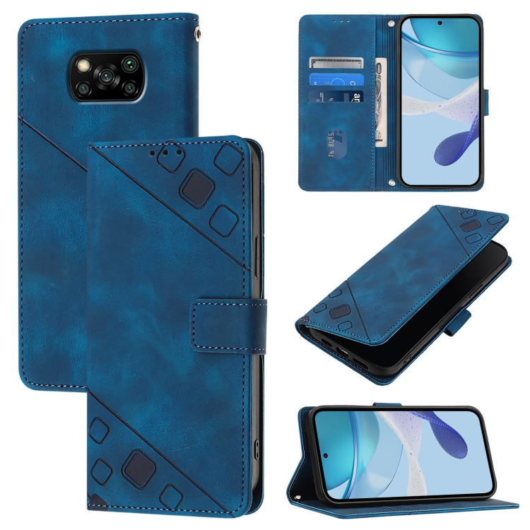 เคสโทรศัพท์หนังลายนูนที่ให้ความรู้สึกเหมือนผิวหนัง, For Xiaomi Redmi 9A / 9i / 9AT, For Xiaomi Poco M2 Global / Redmi 9, For Xiaomi Poco M3 Pro 5G / Redmi Note 10 5G, For Xiaomi Poco X3 GT, For Xiaomi Poco F3 / Redmi K40 / K40 Pro                      ...