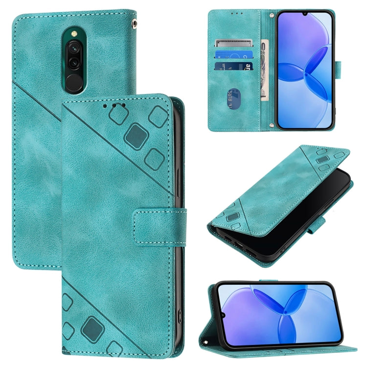เคสโทรศัพท์หนังลายนูนที่ให้ความรู้สึกเหมือนผิวหนัง, For Xiaomi Mi 10 Lite 5G, For Xiaomi Redmi 8 / Redmi 8A, For Xiaomi Mi CC9 / Mi 9 Lite, For Xiaomi Redmi Note 8, For Xiaomi Redmi Note 8 Pro, For Xiaomi Mi CC9e / Mi A3                                ...