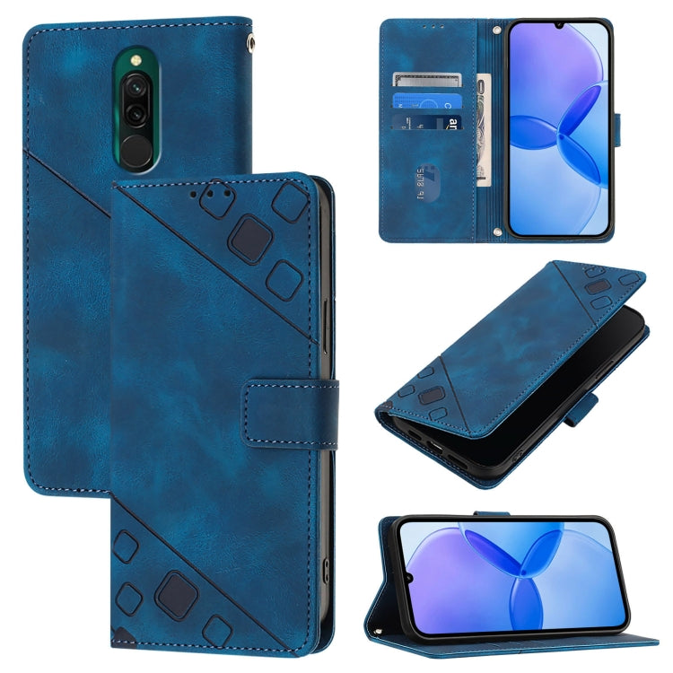 เคสโทรศัพท์หนังลายนูนที่ให้ความรู้สึกเหมือนผิวหนัง, For Xiaomi Mi 10 Lite 5G, For Xiaomi Redmi 8 / Redmi 8A, For Xiaomi Mi CC9 / Mi 9 Lite, For Xiaomi Redmi Note 8, For Xiaomi Redmi Note 8 Pro, For Xiaomi Mi CC9e / Mi A3                                ...