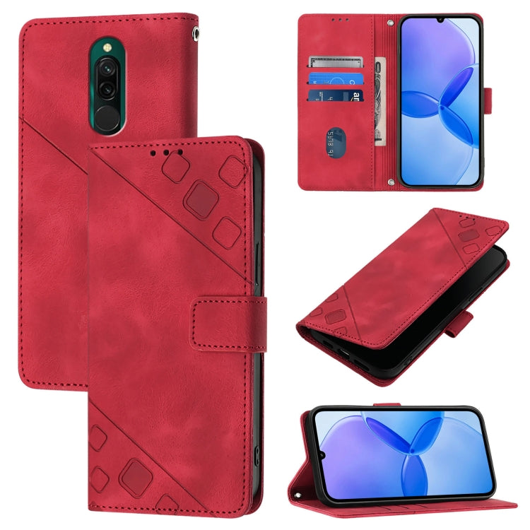 เคสโทรศัพท์หนังลายนูนที่ให้ความรู้สึกเหมือนผิวหนัง, For Xiaomi Mi 10 Lite 5G, For Xiaomi Redmi 8 / Redmi 8A, For Xiaomi Mi CC9 / Mi 9 Lite, For Xiaomi Redmi Note 8, For Xiaomi Redmi Note 8 Pro, For Xiaomi Mi CC9e / Mi A3                                ...