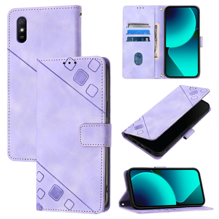 เคสโทรศัพท์หนังลายนูนที่ให้ความรู้สึกเหมือนผิวหนัง, For Xiaomi Redmi 9A / 9i / 9AT, For Xiaomi Poco M2 Global / Redmi 9, For Xiaomi Poco M3 Pro 5G / Redmi Note 10 5G, For Xiaomi Poco X3 GT, For Xiaomi Poco F3 / Redmi K40 / K40 Pro                      ...