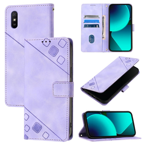 เคสโทรศัพท์หนังลายนูนที่ให้ความรู้สึกเหมือนผิวหนัง, For Xiaomi Redmi 9A / 9i / 9AT, For Xiaomi Poco M2 Global / Redmi 9, For Xiaomi Poco M3 Pro 5G / Redmi Note 10 5G, For Xiaomi Poco X3 GT, For Xiaomi Poco F3 / Redmi K40 / K40 Pro                      ...