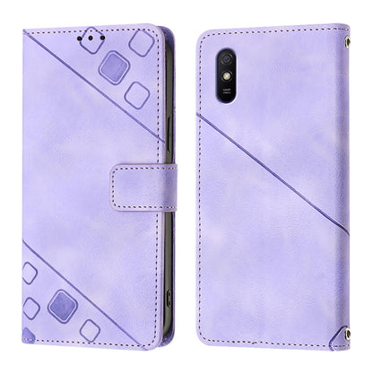 เคสโทรศัพท์หนังลายนูนที่ให้ความรู้สึกเหมือนผิวหนัง, For Xiaomi Redmi 9A / 9i / 9AT, For Xiaomi Poco M2 Global / Redmi 9, For Xiaomi Poco M3 Pro 5G / Redmi Note 10 5G, For Xiaomi Poco X3 GT, For Xiaomi Poco F3 / Redmi K40 / K40 Pro                      ...